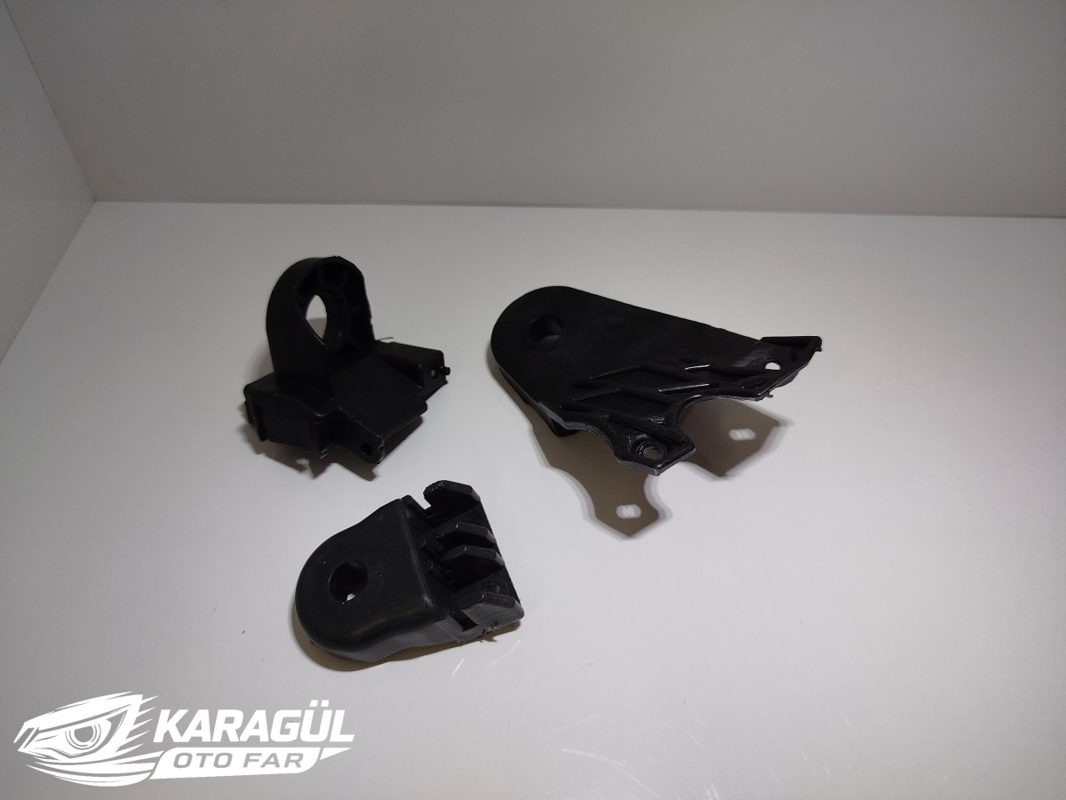 Mersedes C Clas W205 Far Tamir Kiti (Ayak-Takımı) Sağ (R)