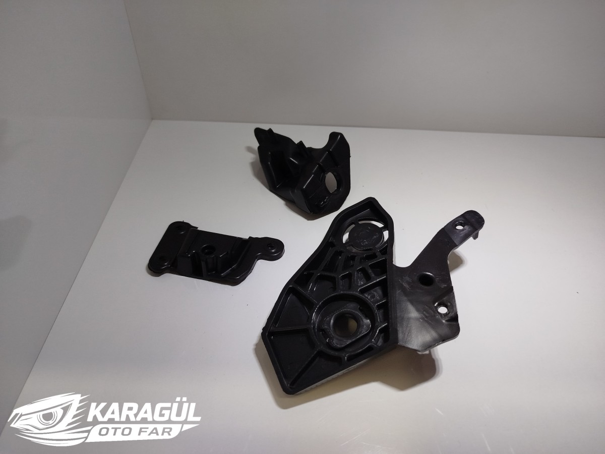 Peugeot 208-2008 Far Tamir Kiti (Ayak-Takımı) Sol (L) 2016-2021