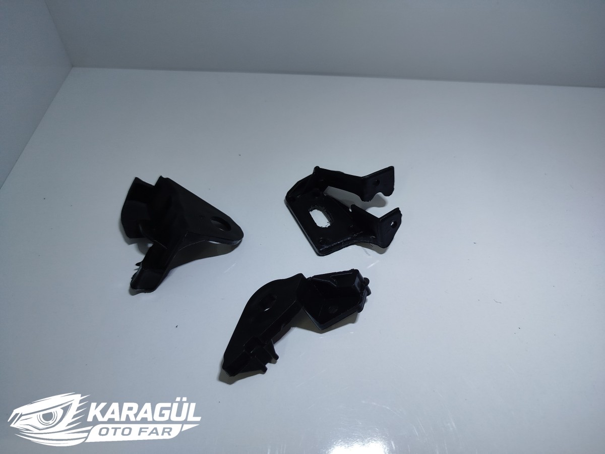Citroen C4 Far Tamir Kiti (Ayak-Takımı) Sol (L)