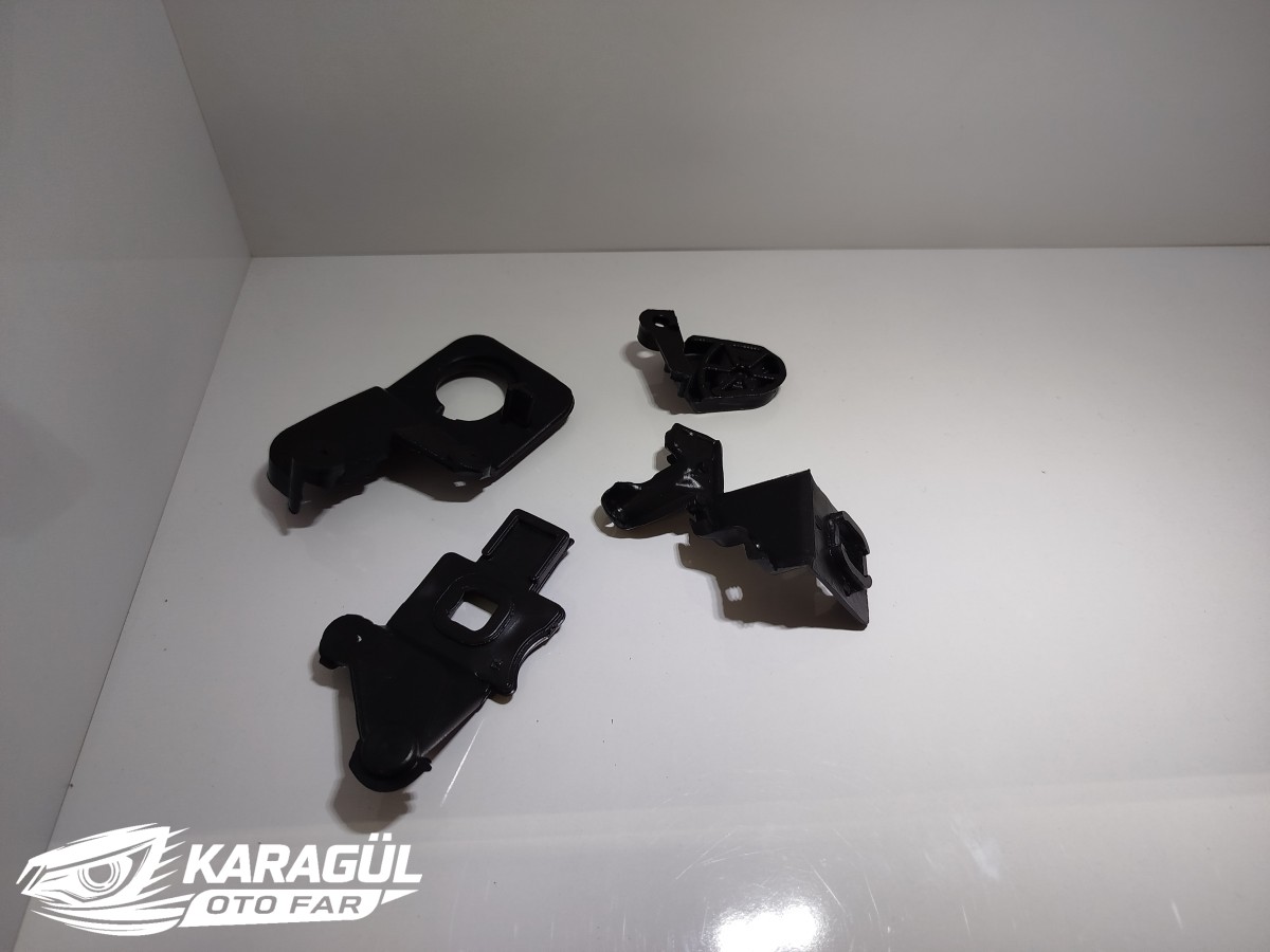 Citroen C5 Far Tamir Kiti (Ayak-Takımı) Sağ (R) 2008-2012