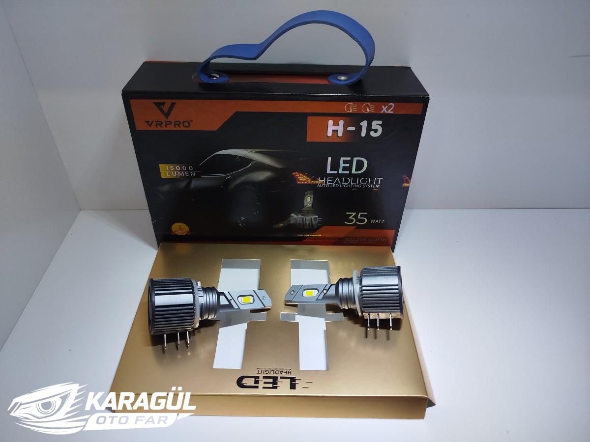 VRpro H15 Led  (15.000) Lümen