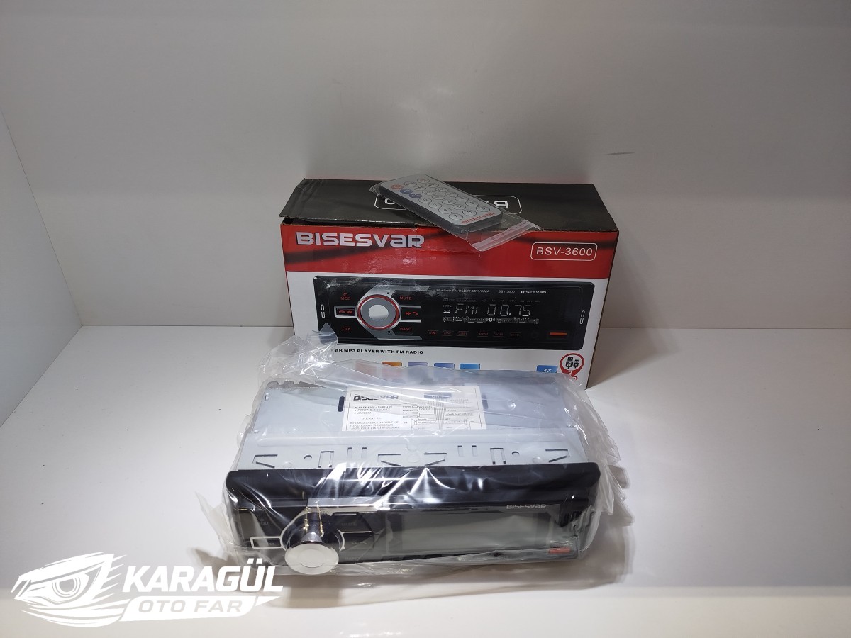 Bisesvar 3040 Bluetooth Teyp  (Telefon Şarjlı)